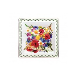 Brandani Ciotola svuotatasche Fiori di Campo 18,5 × 18,5 cm