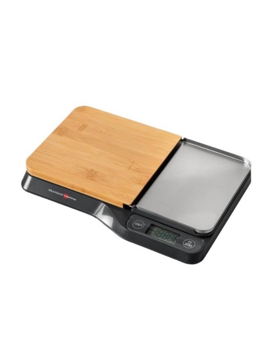 Bilancia Cucina Techno Collection Brandani con Tagliere in Bamboo