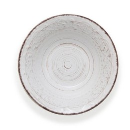 Brandani Ciotola Serendipity in stoneware bianco Ø 24 cm