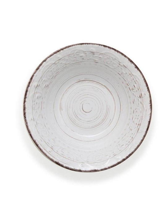 Ciotola Collezione Serendipity Brandani in Stoneware Bianco - Ø 24 cm