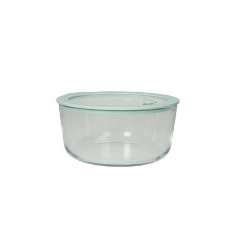 Contenitore Ermetico Brandani in Vetro e Silicone Verde Salvia - Ø 19 cm