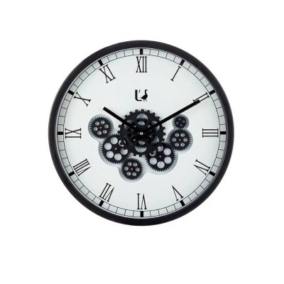 L'Oca Nera Orologio da Parete con Ingranaggi a Vista –...