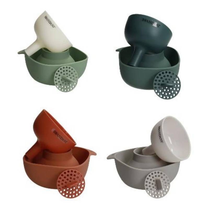 Imbuto in Silicone con Filtro Removibile Brandani - ø 11,5 cm (Colori Assortiti)