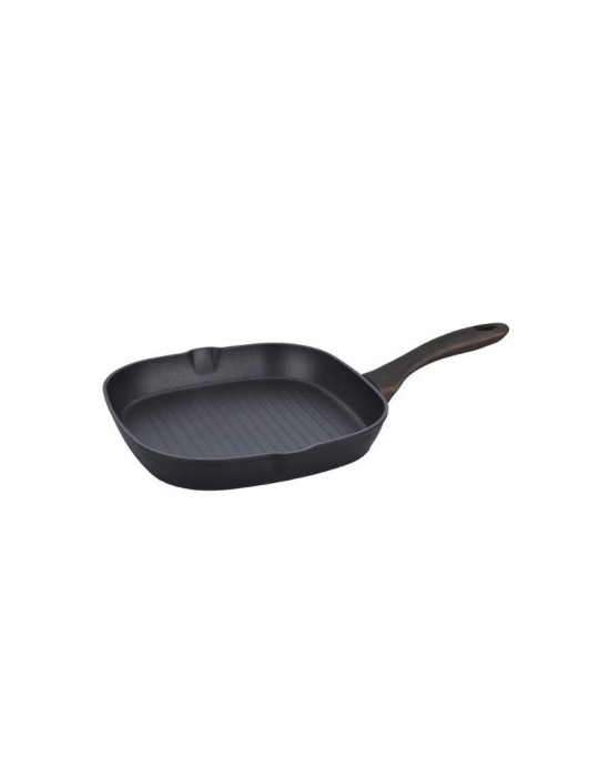 Bistecchiera Forgiata 28 cm Shuttle Brandani in Ceramica e Alluminio Antiaderente