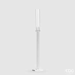 EDG Candeliere a stelo Spear in vetro alto 92 cm