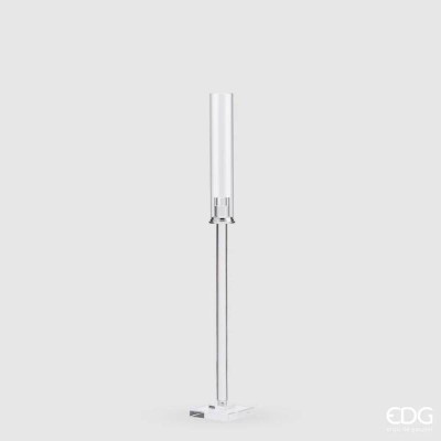 Portacandela a stelo con cilindro SPEAR h82 cm EDG