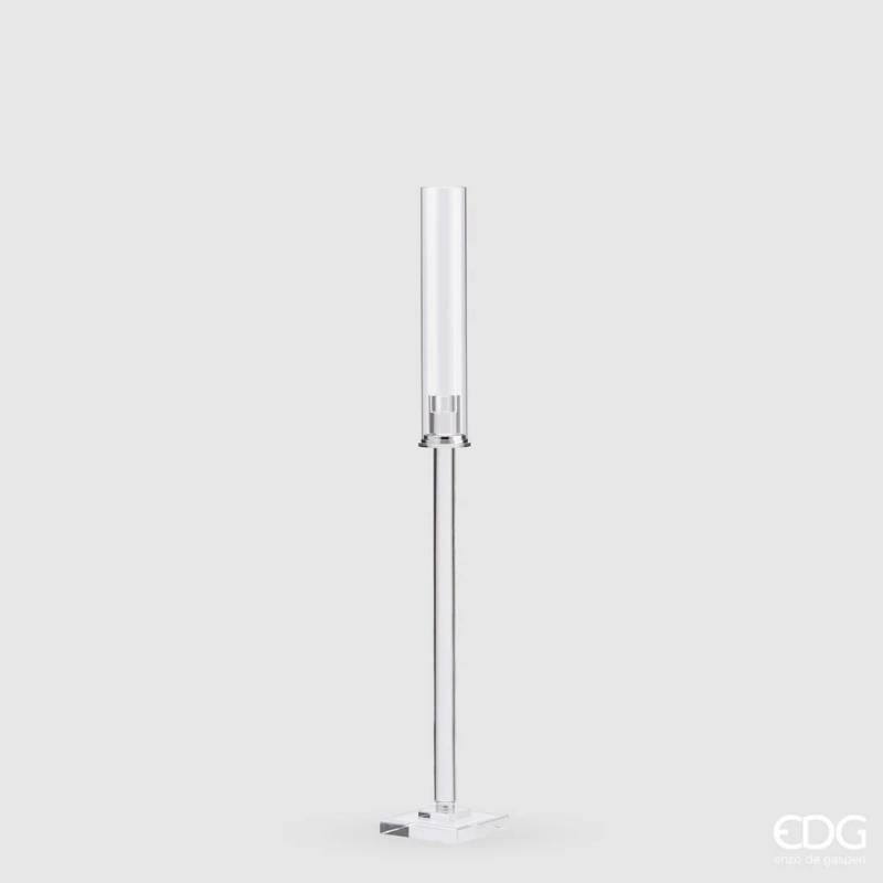 Portacandela a stelo con cilindro SPEAR h82 cm EDG