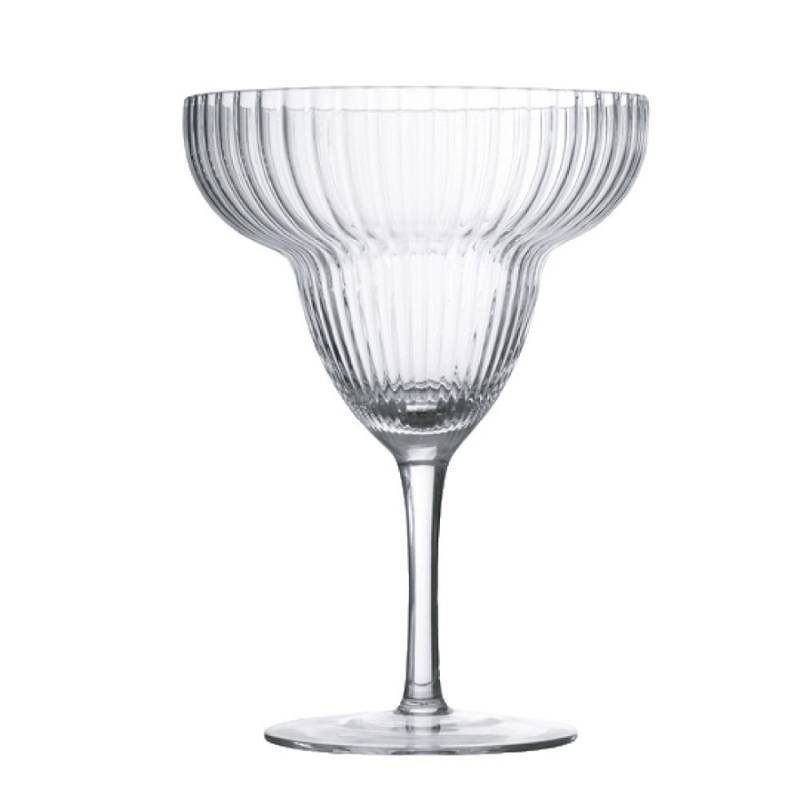 Set 4 Bicchieri Cocktail Margarita in Vetro Italian Brandani