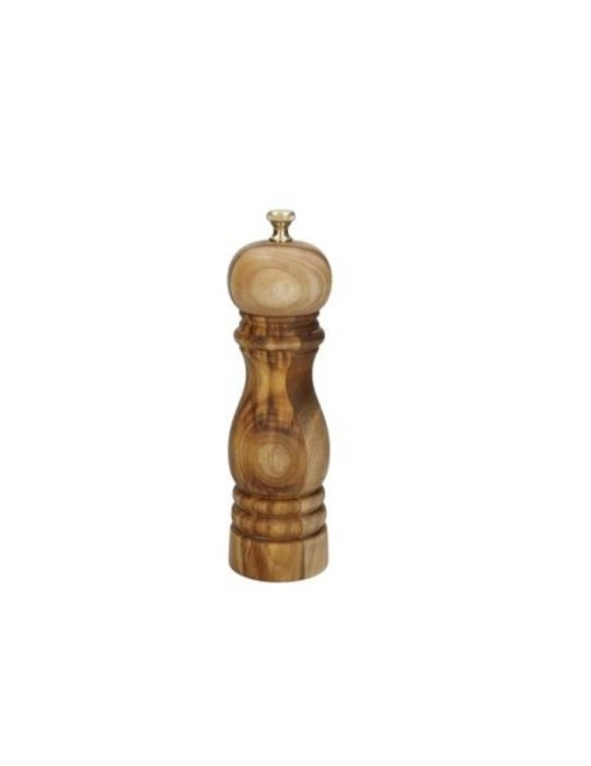 Macinapepe manuale in legno di Acacia e Acciaio Inox Brandani