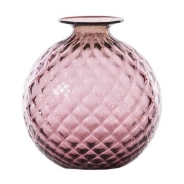 Venini Vaso Monofiori Balloton ametista alto 16,5 cm