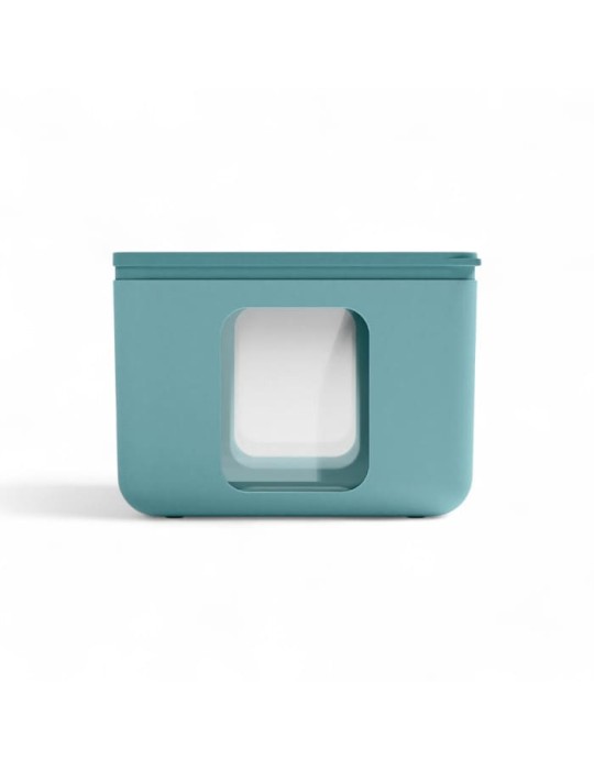 CONTENITORE PEEK BOX QUADRO-M TEAL