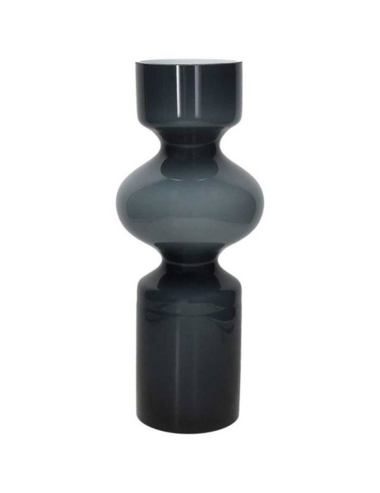 Vaso Tubolare Grigio H 35 cm Wetube Tognana in Vetro