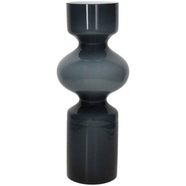 Tognana Vaso Wetube tubolare vetro grigio 35 cm