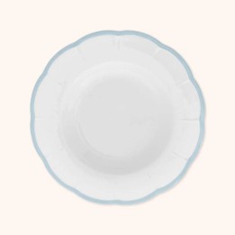 Bitossi Home Piatto fondo Petalo Cielo Ø 22,8 cm