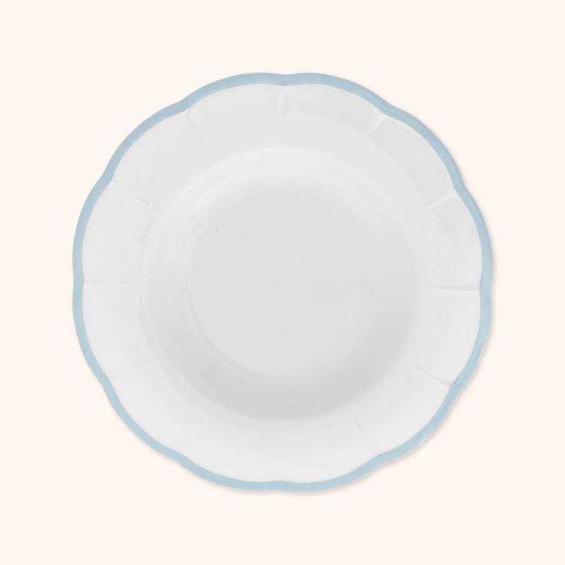 Piatto Fondo Cielo Bitossi Home in Ironstone – Linea Petalo / I Senza Tempo