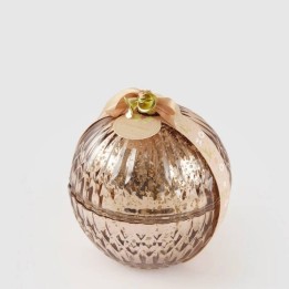 EDG Candela sfera champagne alla cannella Ø 13 cm