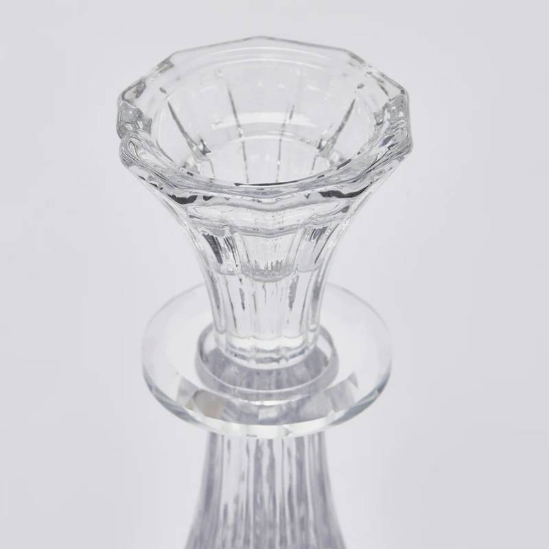 Enzo De Gasperi Portacandela Crystal Sinuoso...