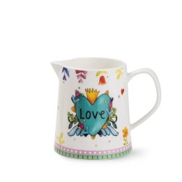 Egan Lattiera Love turchese in new bone china da 530 ml