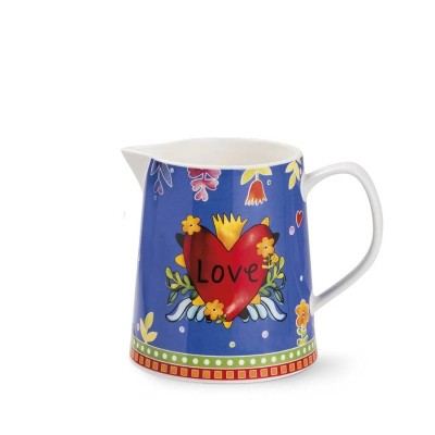Lattiera Love Rosso 530 ml in New Bone China - Egan
