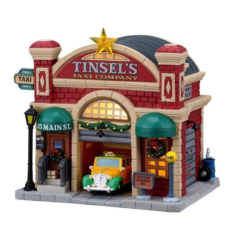 Lemax Tinsel’s Taxi Company - Cod. 65571 Collezione Caddington