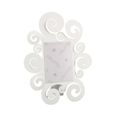 Arti e Mestieri - Porta foto temple bianco