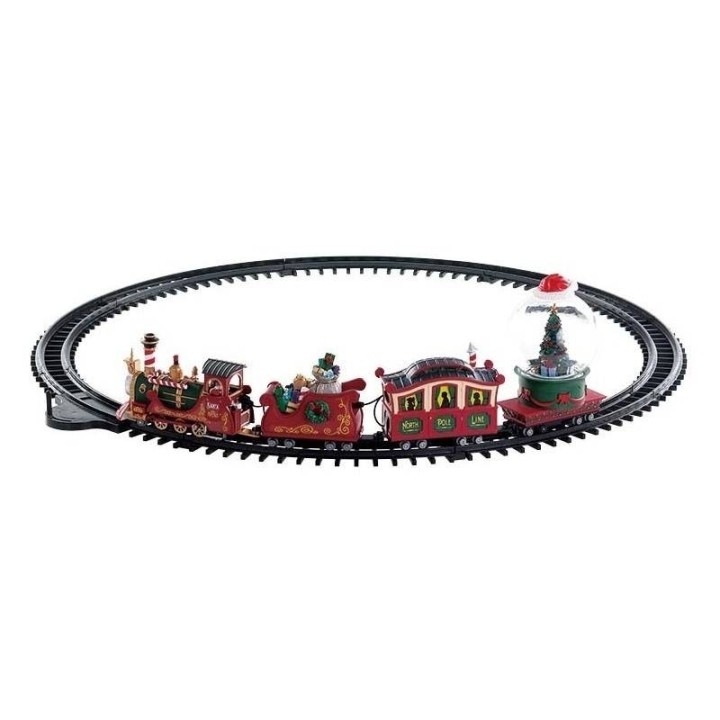 Lemax North Pole Railway 74223 trenino animato su binari