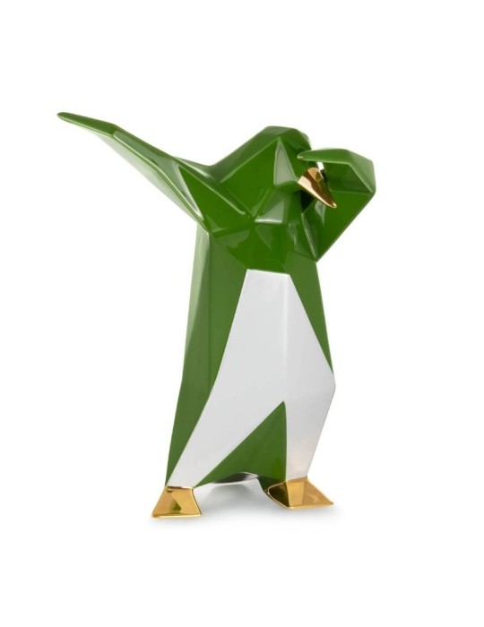 Bosa Scultura Dab Penguin Verde Pineta – Design Vittorio Gennari