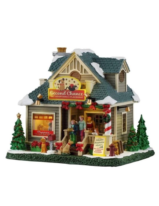Lemax Second Chance Pet Adoptions & Placement - Edificio Illuminato Caddington Village