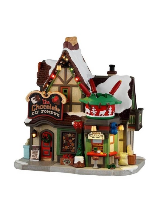 Lemax The Chocolate Dip Fondue - Cod. 55355 (Vail Village)