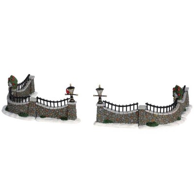 Lemax Stone Wall - Muretto Decorativo in Resina (General...