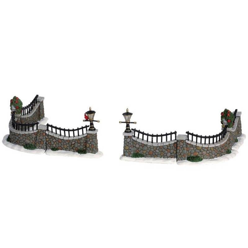 Lemax Stone Wall - Muretto Decorativo in Resina (General Products)