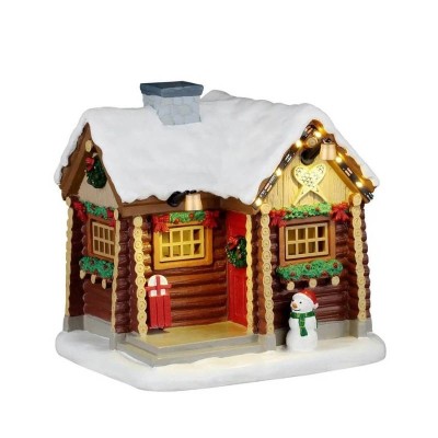 Lemax Snowshoe Cabin - Baita Natalizia da Tavolo...