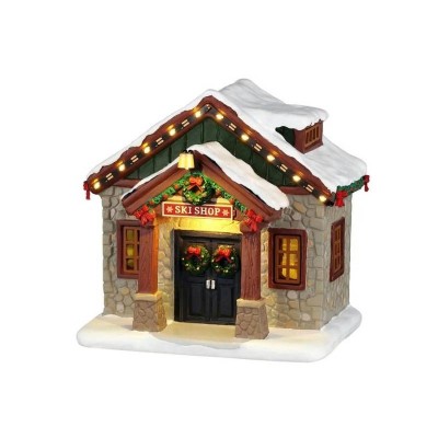 Lemax Ski Shop - Negozio Alpino da Tavolo Illuminato Vail...