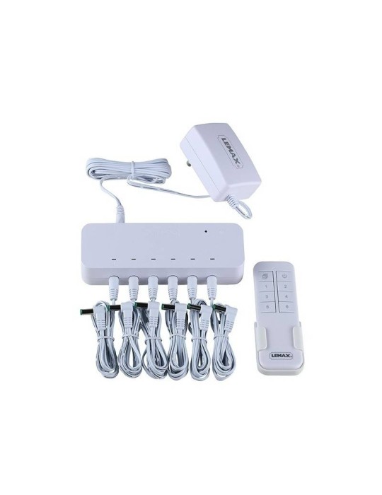 Lemax Remote Control Box con Telecomando a 6 Canali | Collezione General Cod. 54521