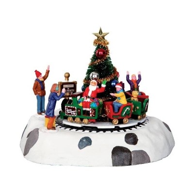 Santa's Kiddie Train Lemax - Scena Natalizia Animata in...
