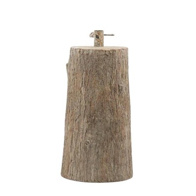 Base per Albero di Natale Tronco d'Albero H 55 cm in...