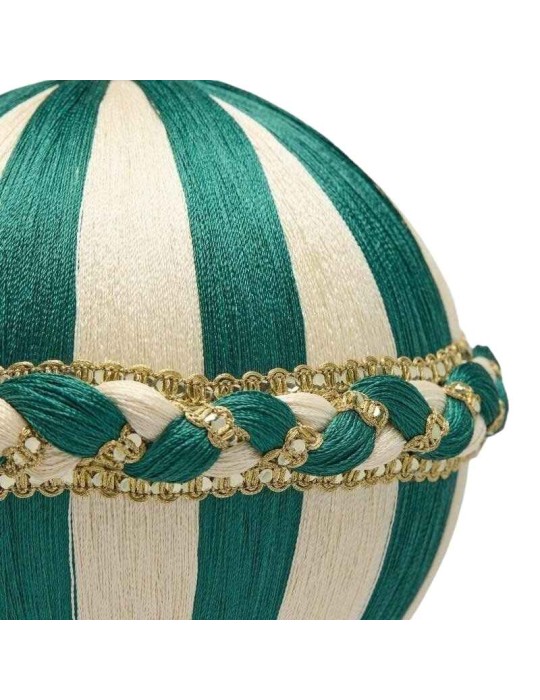 Sfera Natalizia Grande con Lavorazione a...