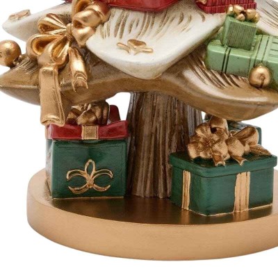 Alberello di Pino Natalizio con Pacchi Regalo H 35 cm in... 2