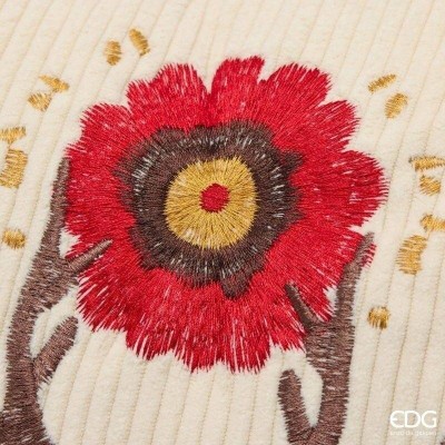Cuscino Arredo Natalizio Cervo Quadrato 45x45 cm Nocciola... 2