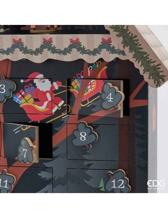 Casetta Calendario dell'Avvento Musicale con...