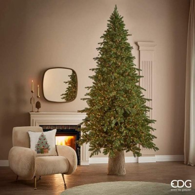 Albero di Natale Pino Imperial New H 270 cm con 6300 Mini...