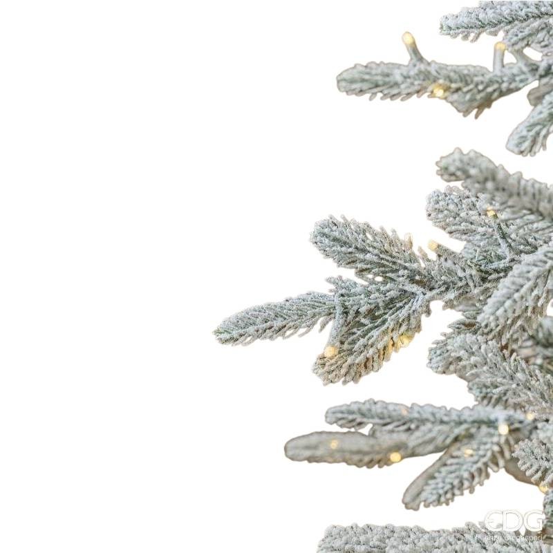 Albero di Natale Pino Cortina Innevato H 210 cm...