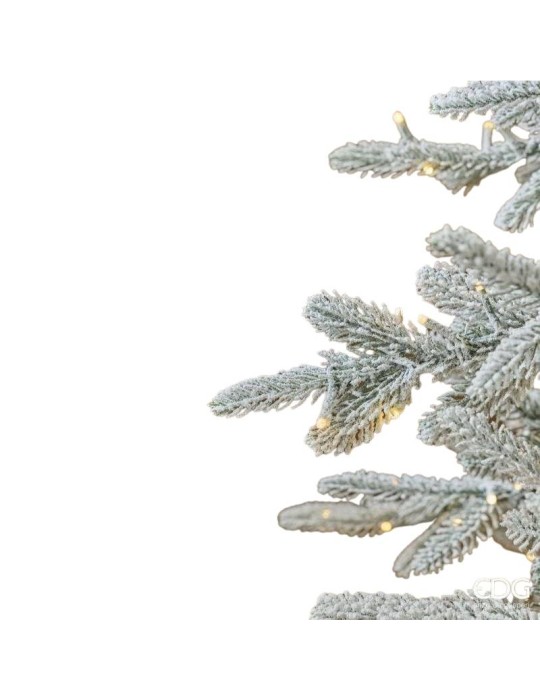 Albero di Natale Pino Cortina Innevato H 210 cm...