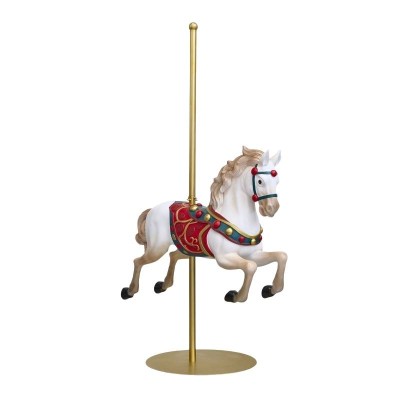 EDG Albero Pino con Base Cavallo della Giostra H253 cm...