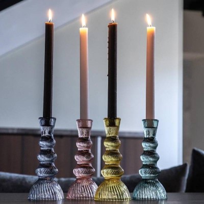 Candeliere Alto in Vetro Verde Marrakech Emò Italia – 7 x... 2