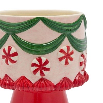 Vaso in Ceramica a Caramella con Supporto EDG Enzo De... 2