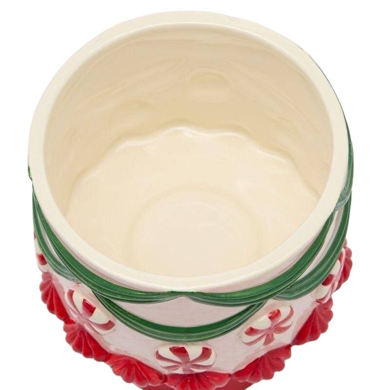 Vaso in Ceramica a Caramella con Supporto EDG...