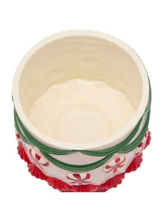 Vaso in Ceramica a Caramella con Supporto EDG...