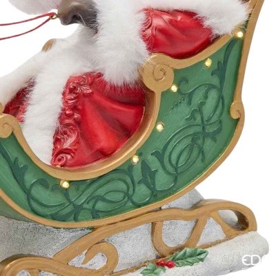 Babbo Natale con Slitta, Renna e Luci LED EDG Enzo De... 2