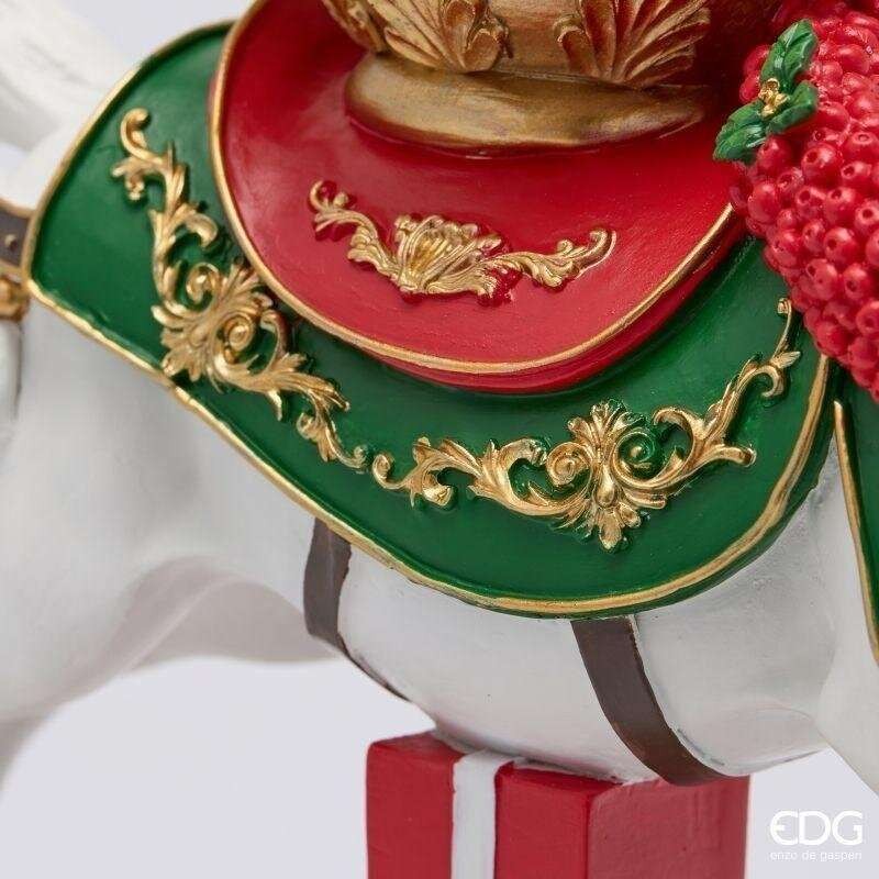 Cavallo a Dondolo Natalizio con Albero di...